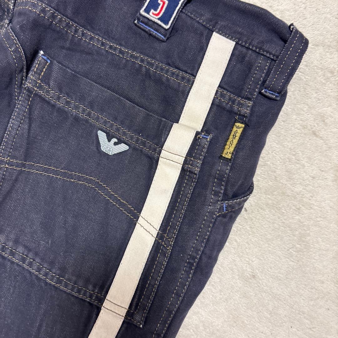パンツ 00s Armani jeans curb Side Stripe Pants