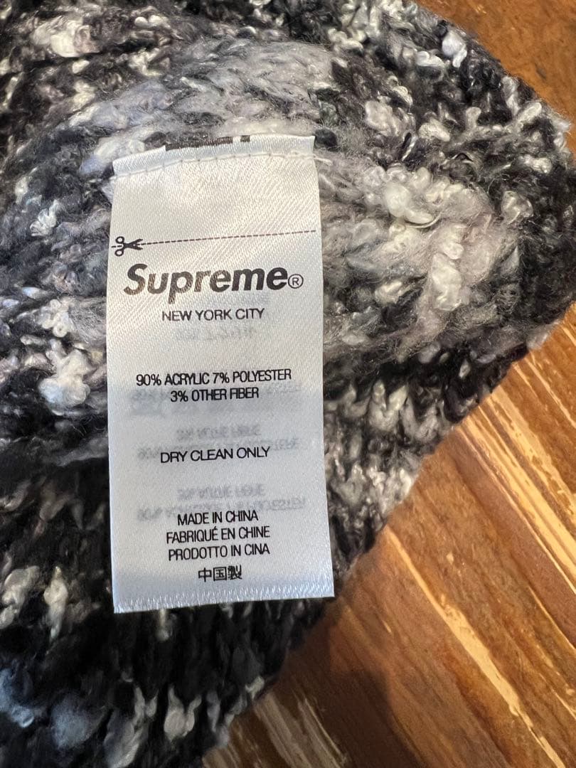Supreme ニット帽　22AW Space Dye Beanie 最終価格！