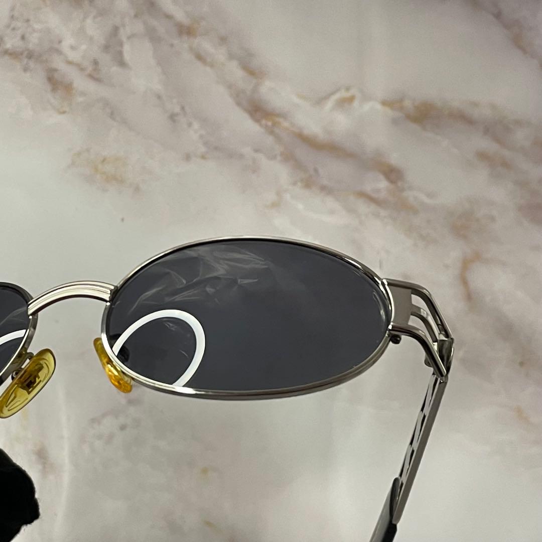 fendi オーバル メタル ロゴ y2k モード サングラス ケース付き