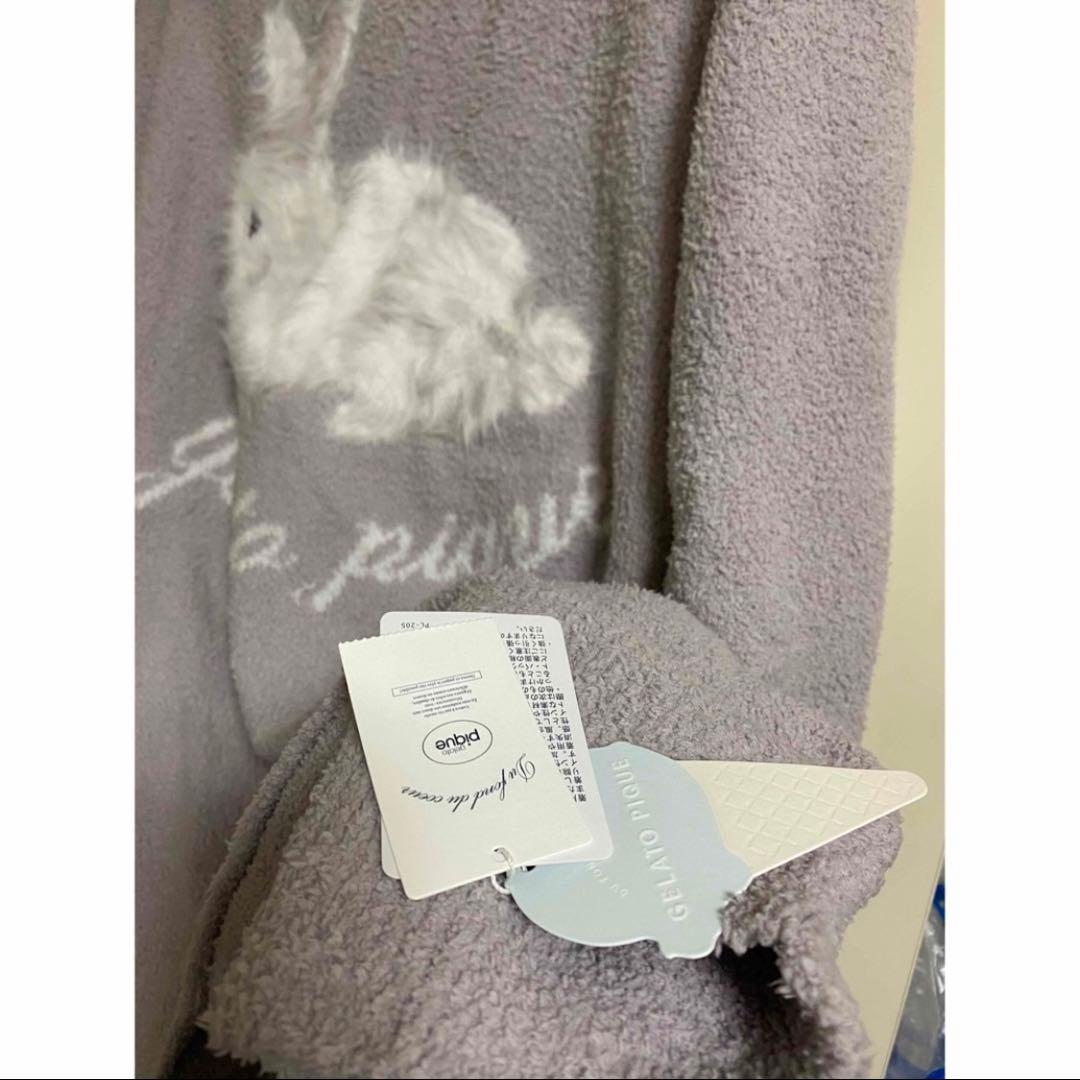 【完売品】ジェラートピケ　ベビモコ　ラビット