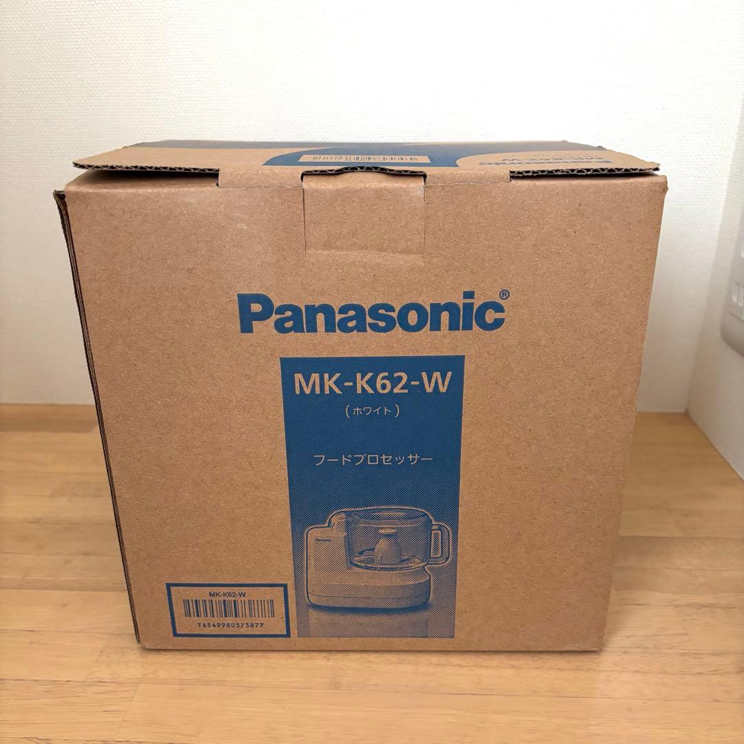 Panasonic フードプロセッサー MK-K62-W