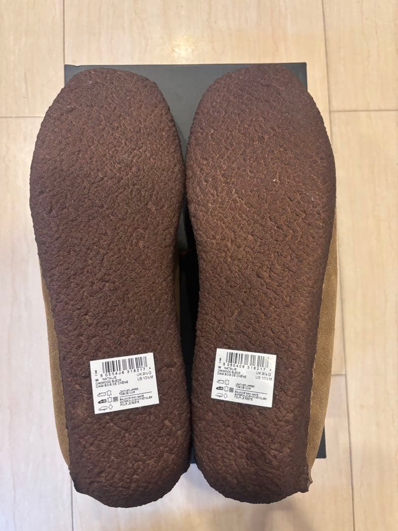 【新品未使用】クラークスオリジナルズ メンズナタリー ブラウン 27.5cm