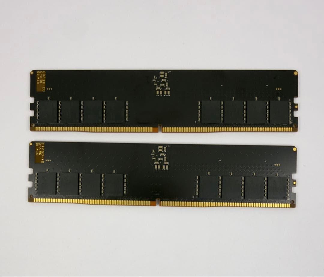 Crucial DDR5-5200 32GB2枚セット合計64GB自作PCパーツ