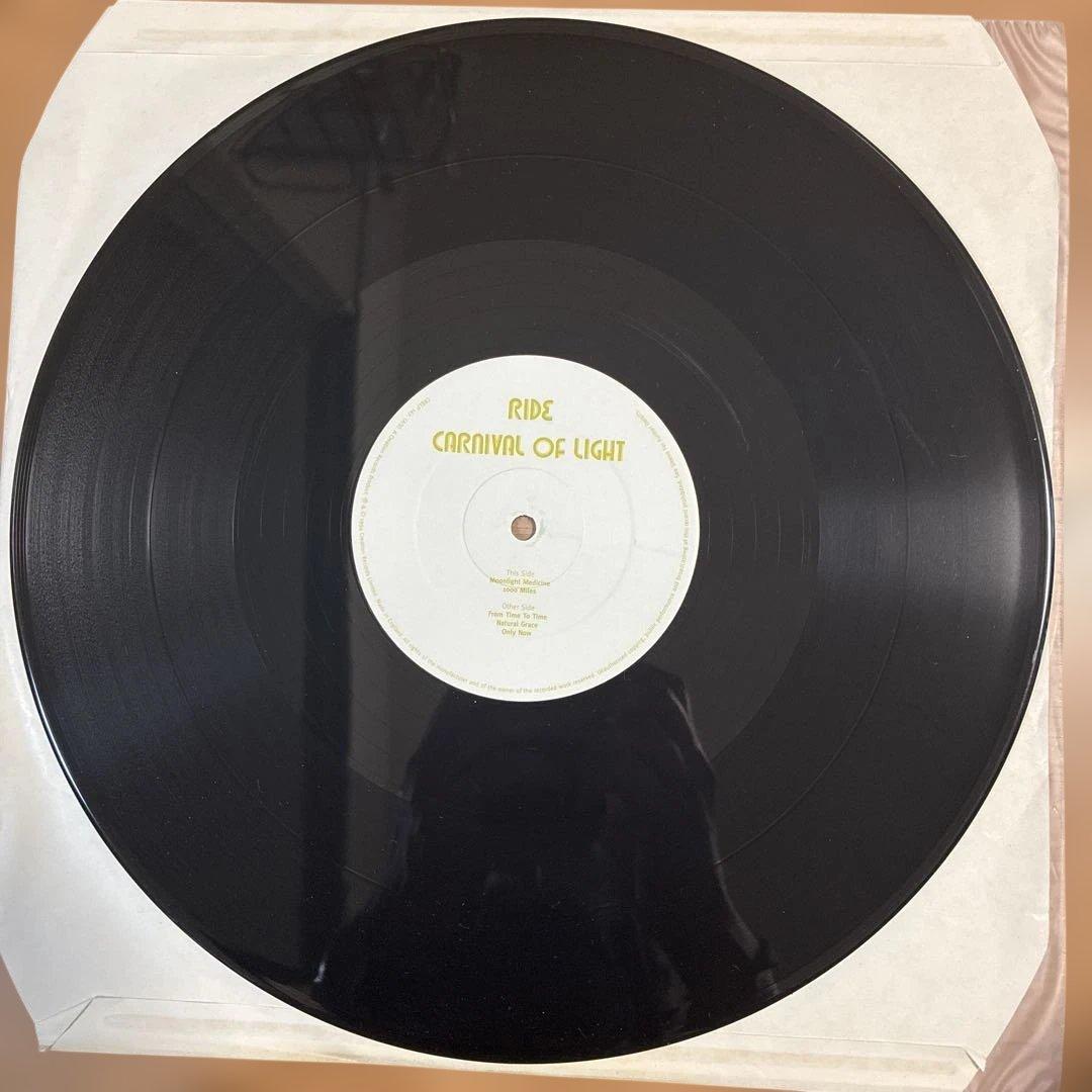 ライド 名盤 レコード カーニバルオブライト UKオリジナル盤
