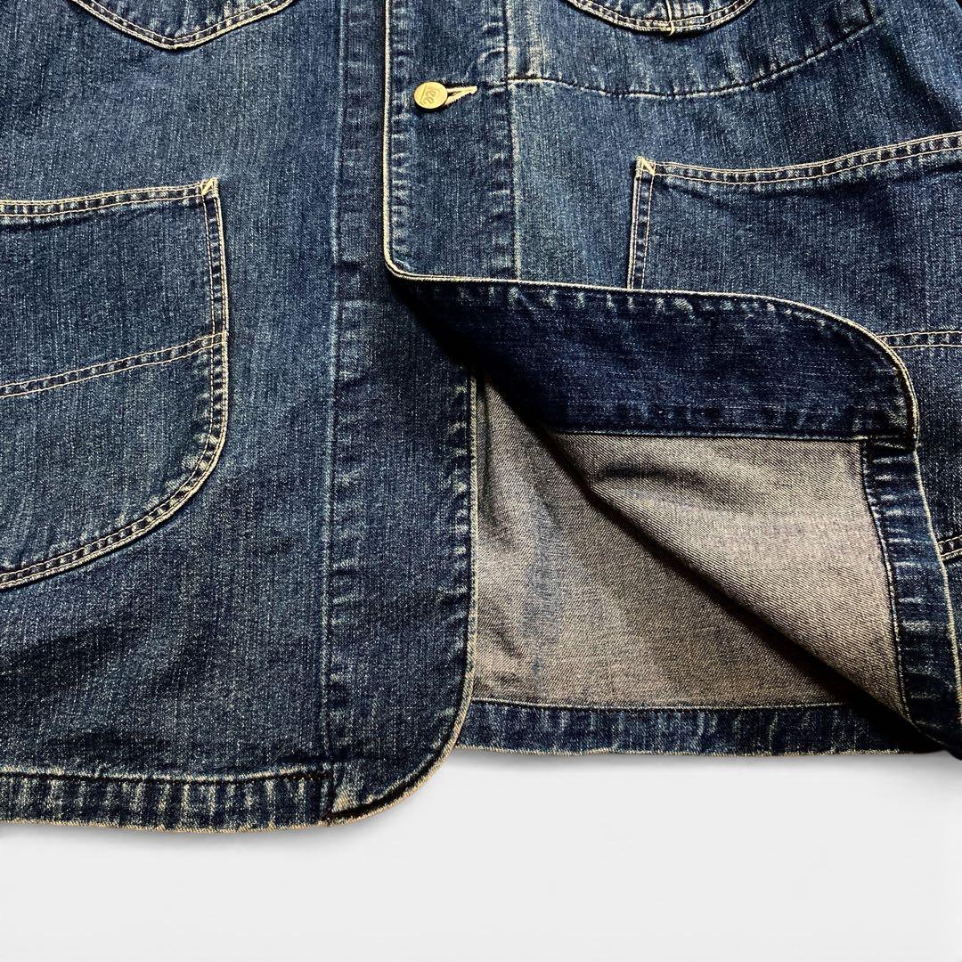 Lee 91-J ハウスタグ 加工 デニムカバーオール 復刻 L