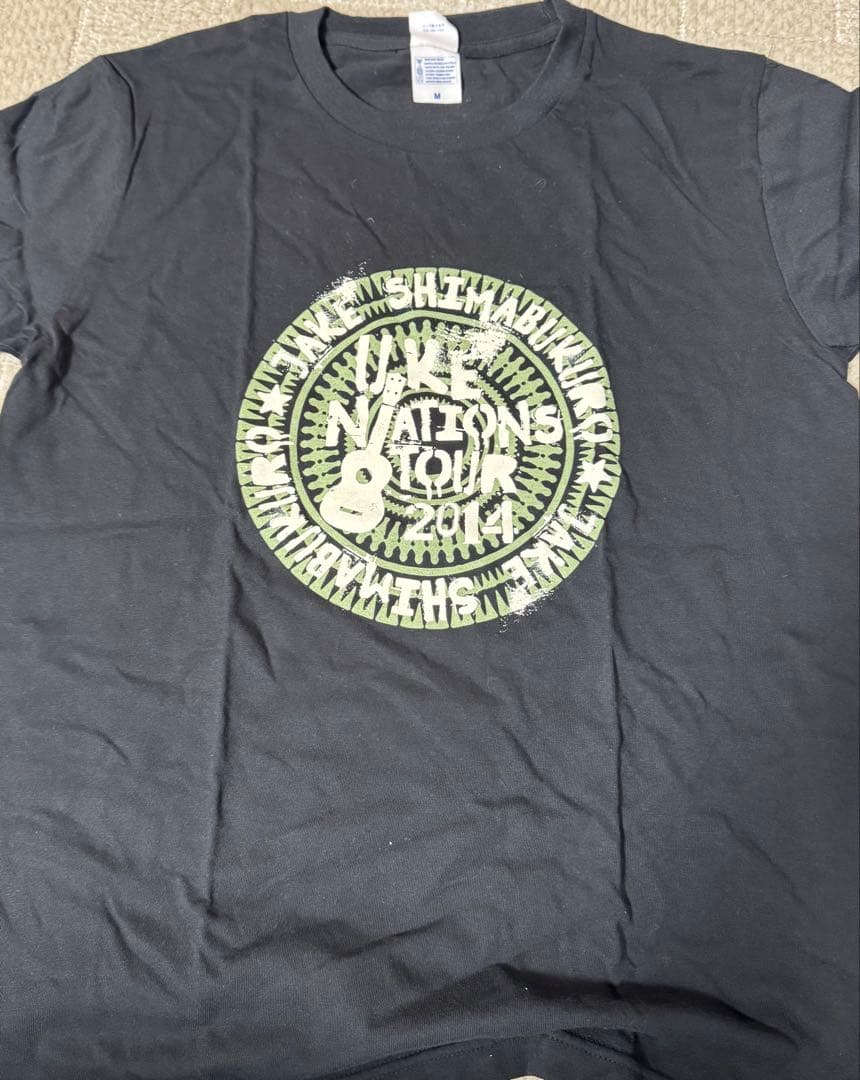 値引可‼️レア　新品ジェイクシマブクロのツアーTシャツ2枚とウクレレ楽譜など