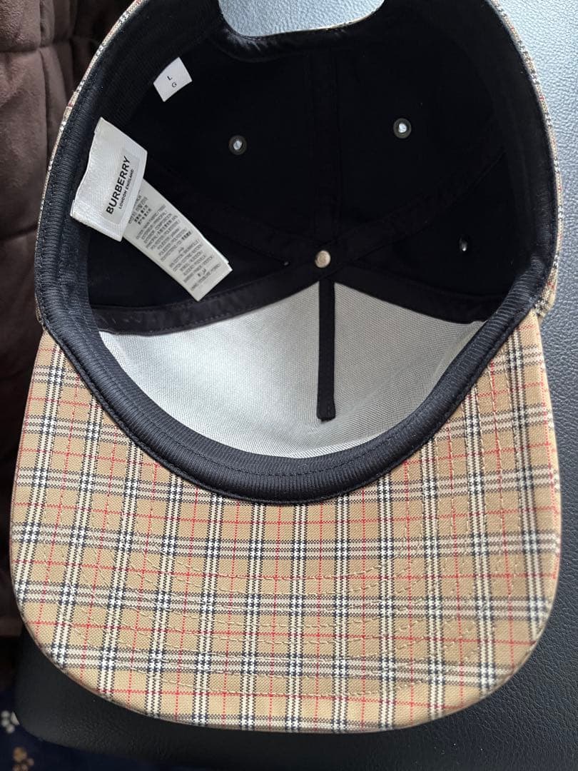 BURBERRY バーバリー ノバチェック　キャップ