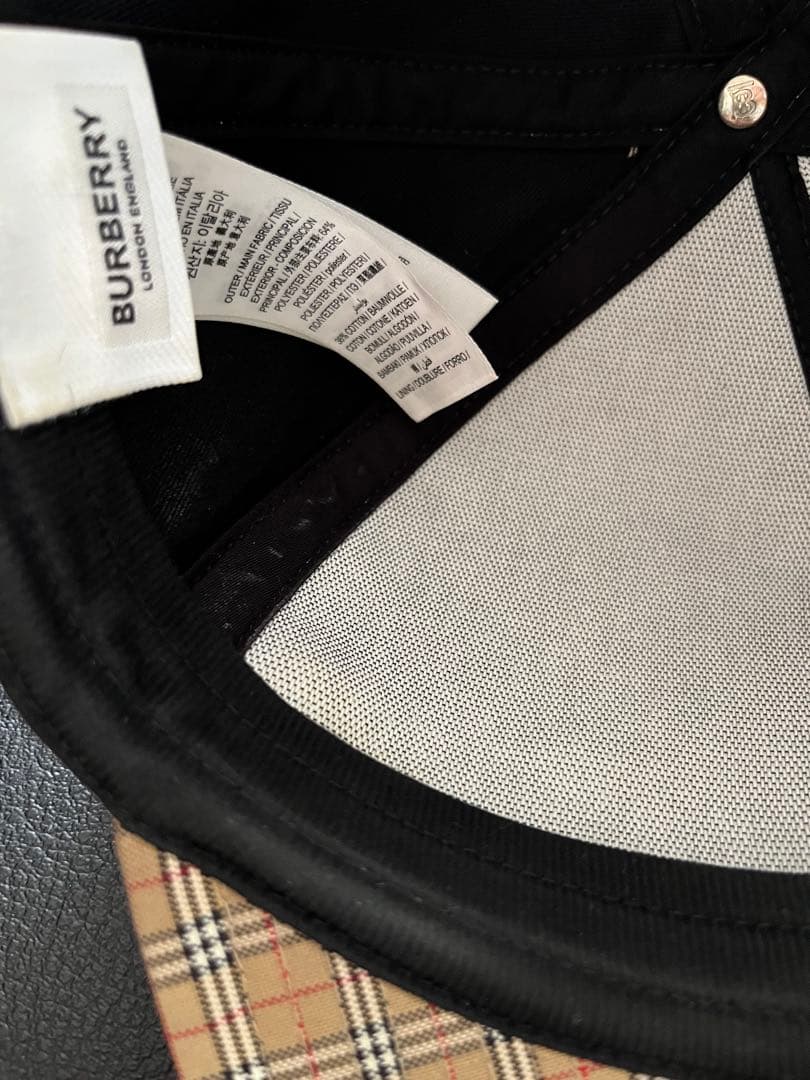 BURBERRY バーバリー ノバチェック　キャップ