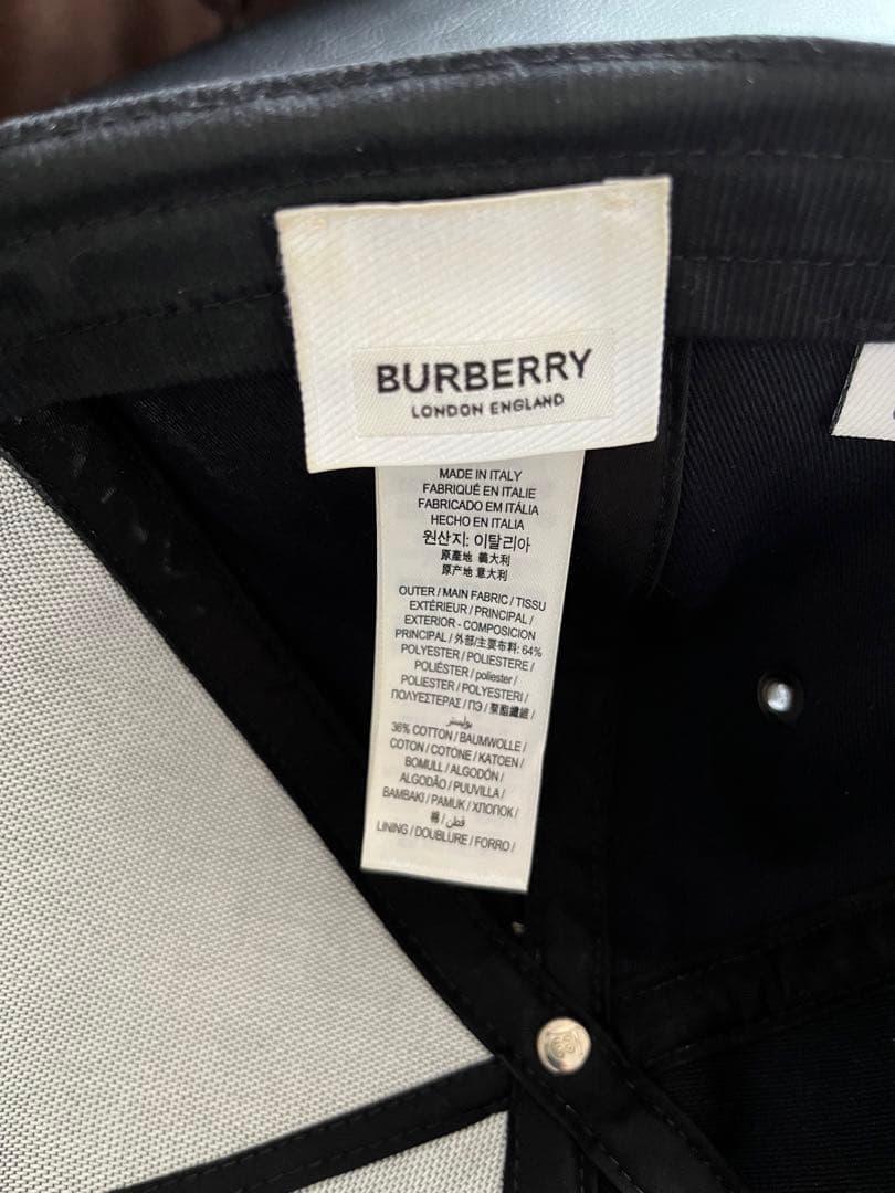 BURBERRY バーバリー ノバチェック　キャップ