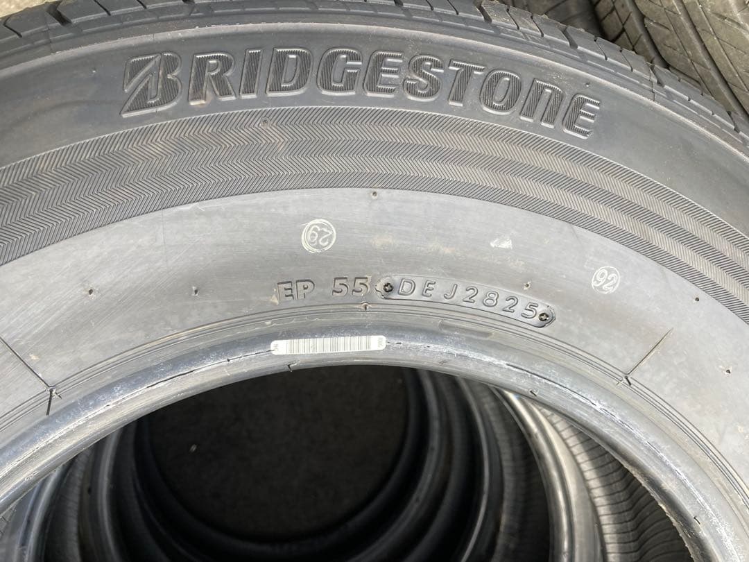新車剥がし BS 195/80R15 25年製 夏タイヤ 【南-191 ②】
