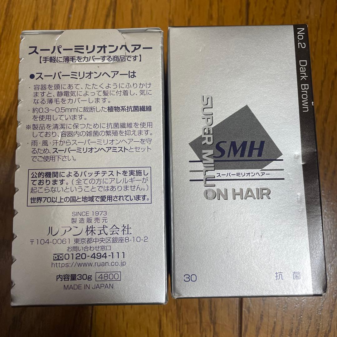 ルアン スーパーミリオンヘアー NO.2 ダークブラウン