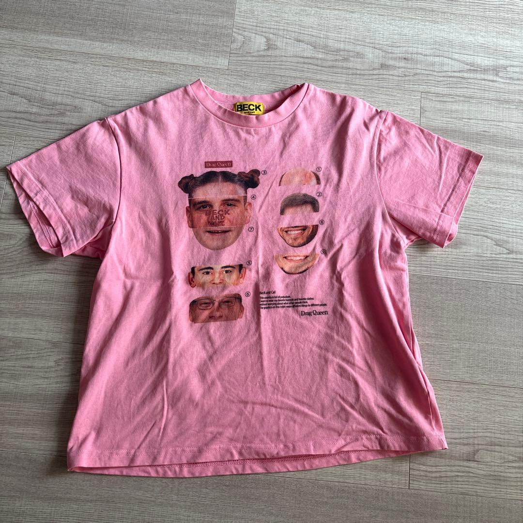 Beck and call Drag Queen Tee ピンク Sサイズ