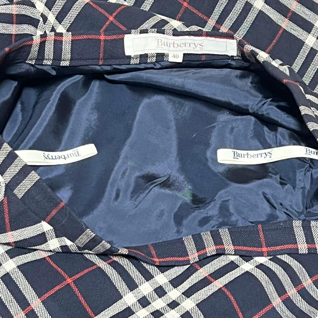 【美品】 ロングスカート　フレアスカート　ノバチェック Burberry 40
