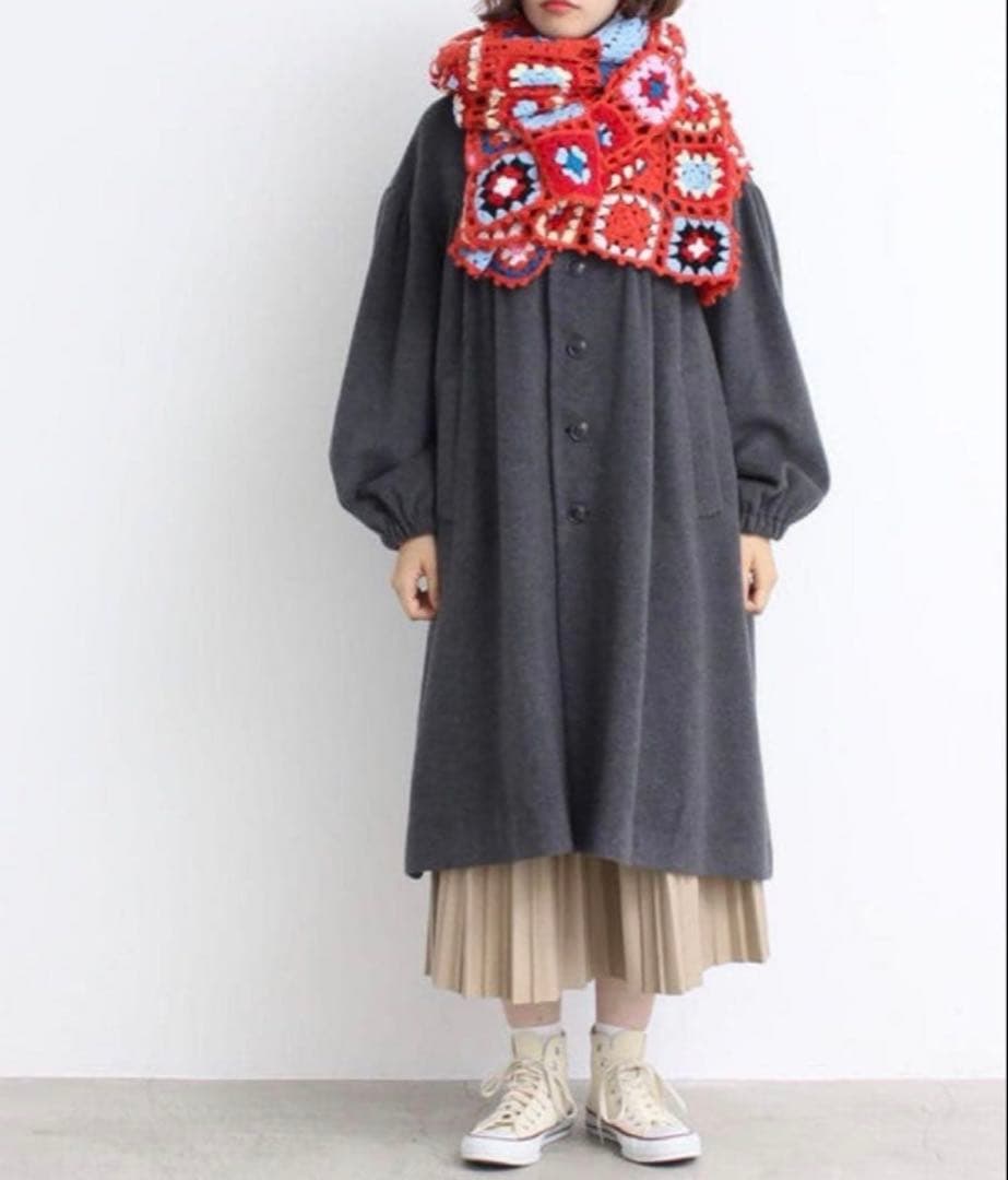 【極美品】I am I in fact VIVA聖歌隊コート　チャコールグレー