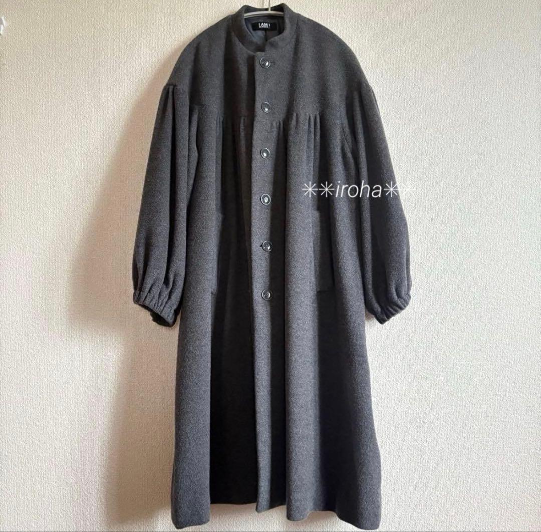 【極美品】I am I in fact VIVA聖歌隊コート　チャコールグレー