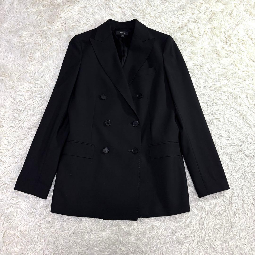 ままらら様セオリー DB TAILOR JK ダブル テーラードジャケット M