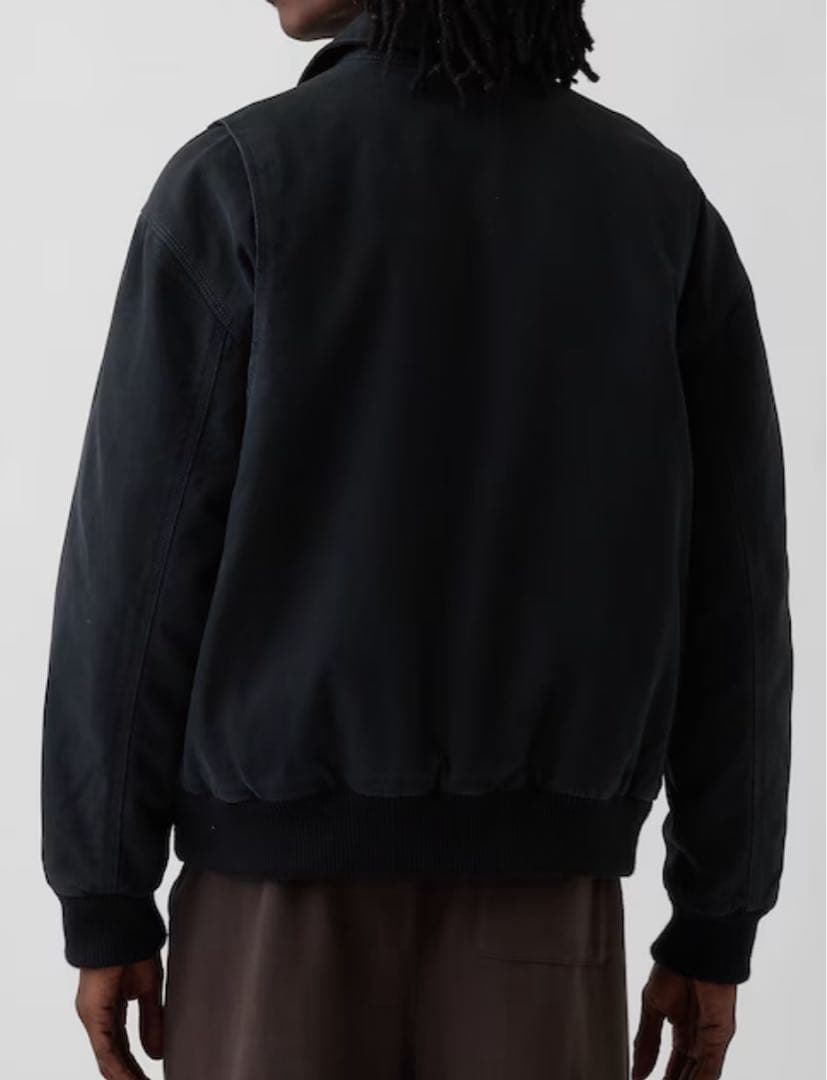 ほぼ新品　早い者勝ち　GAP ブラック ボンバージャケット