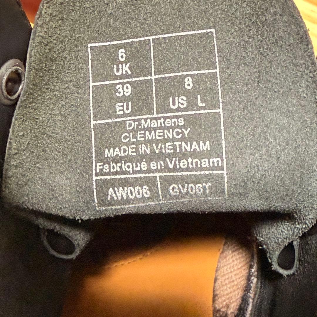 Dr.Martensドクターマーチン クレメンシー 8ホール UK6 25cm
