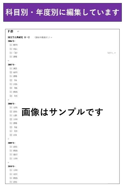 【G7】慶応通信 科目試験 過去問 A～F群セット2006～2023年 15年分