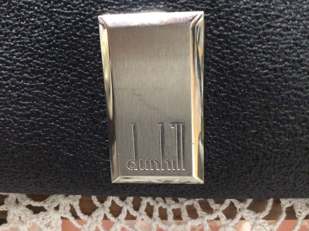 良品 Dunhill ダンヒル PVCレザー 鍵付2way ボストン バッグ