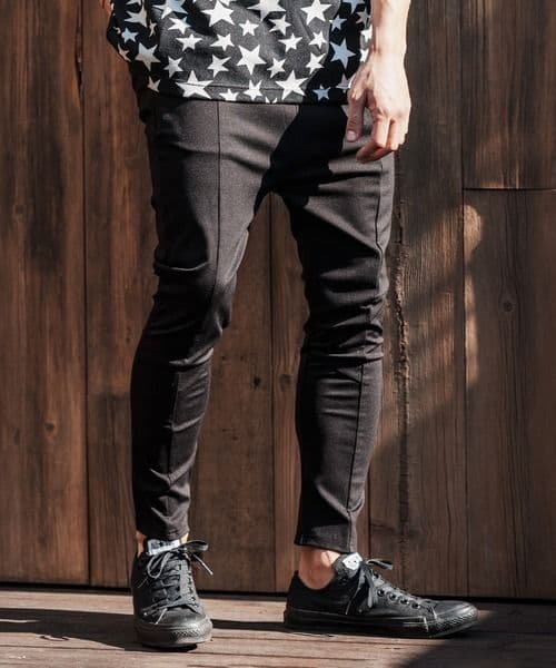 【美品】CAMBIO Stretch Sarrouel Easy Pants