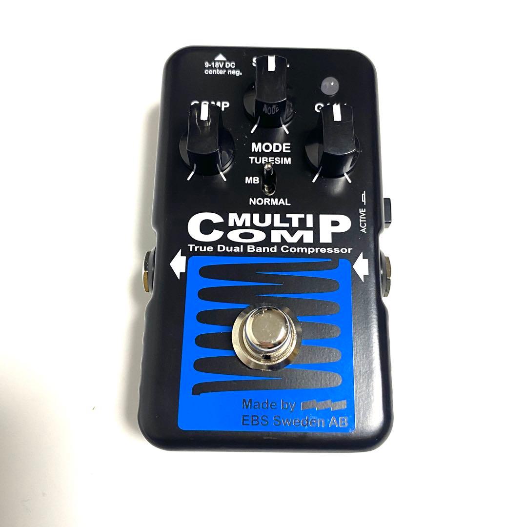 【美品】EBS MultiComp Blue Label ベースエフェクター