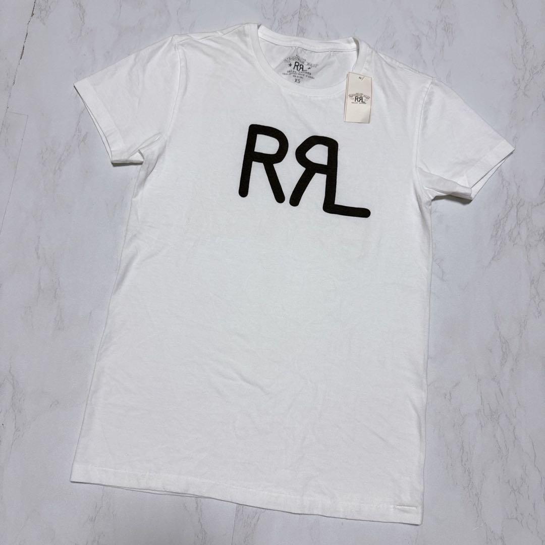 新品タグ付き✨RRLダブルアールエル　ラルフローレン　　カットソー　ロゴプリント
