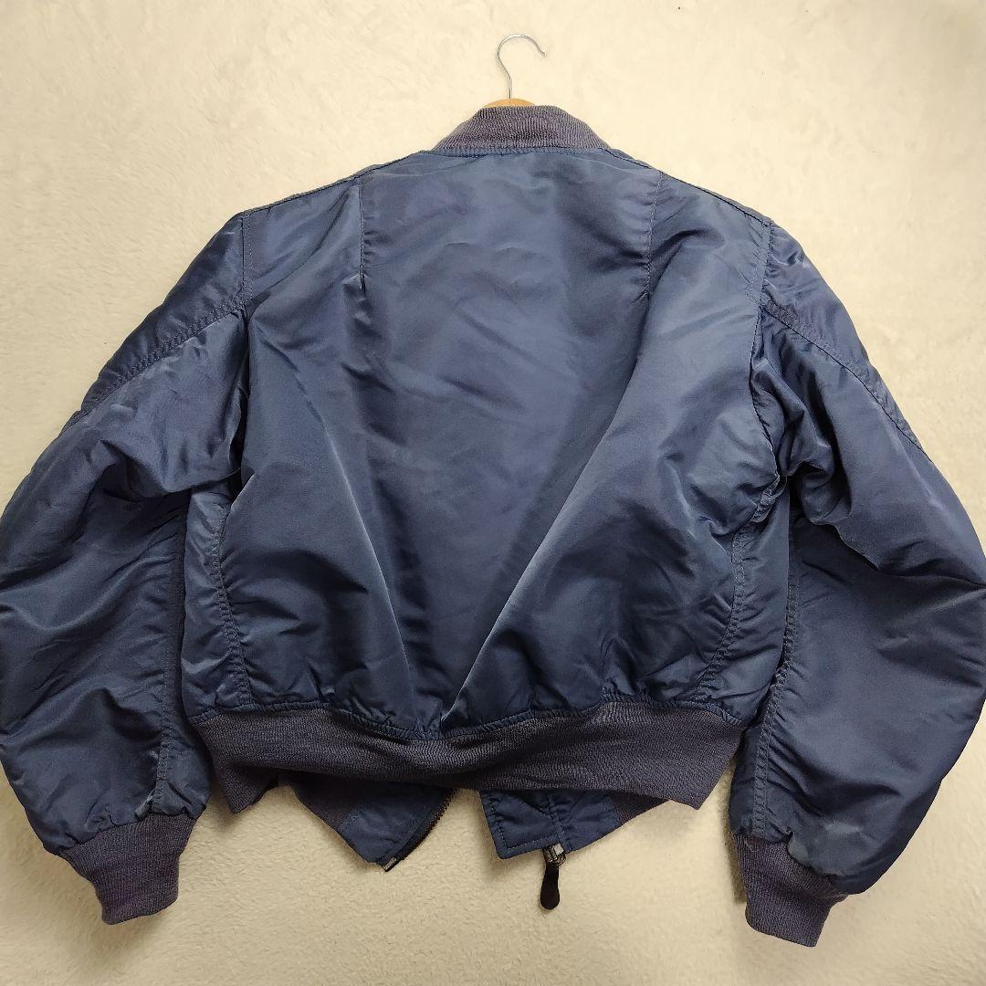 ✨激レア✨ 90s アルファ 50s 復刻 MA-1 ブルー USA製 M