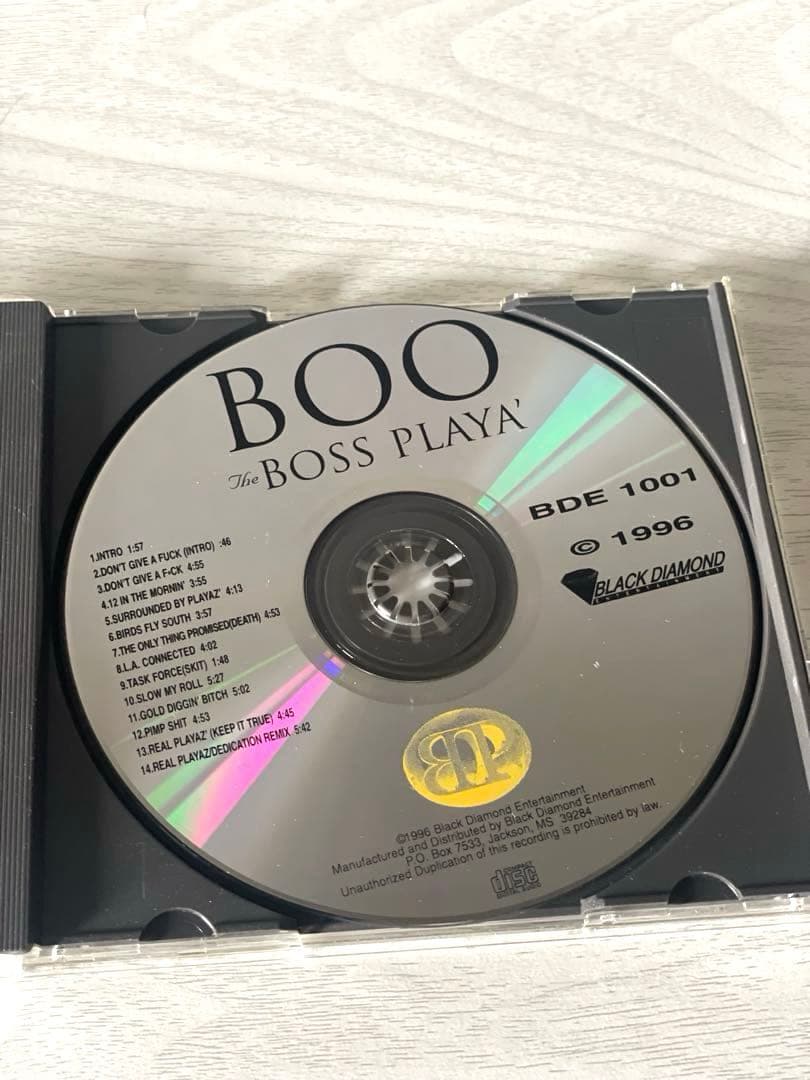 【OG盤】Boo The Boss Playa' g-rap G-LUV OG盤