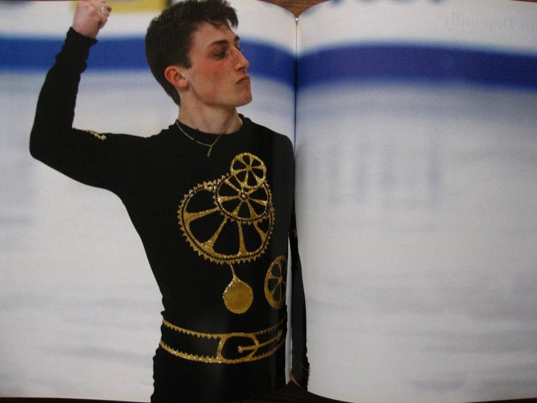 洋書 Brian Joubert sur papier glace
