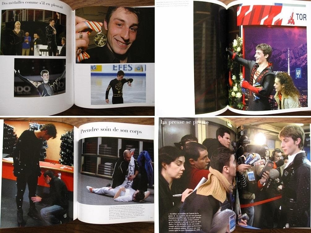 洋書 Brian Joubert sur papier glace