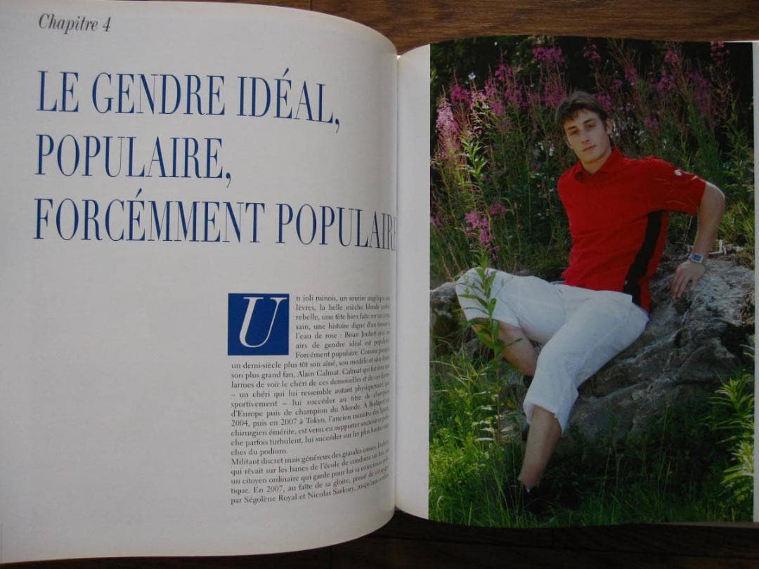 洋書 Brian Joubert sur papier glace