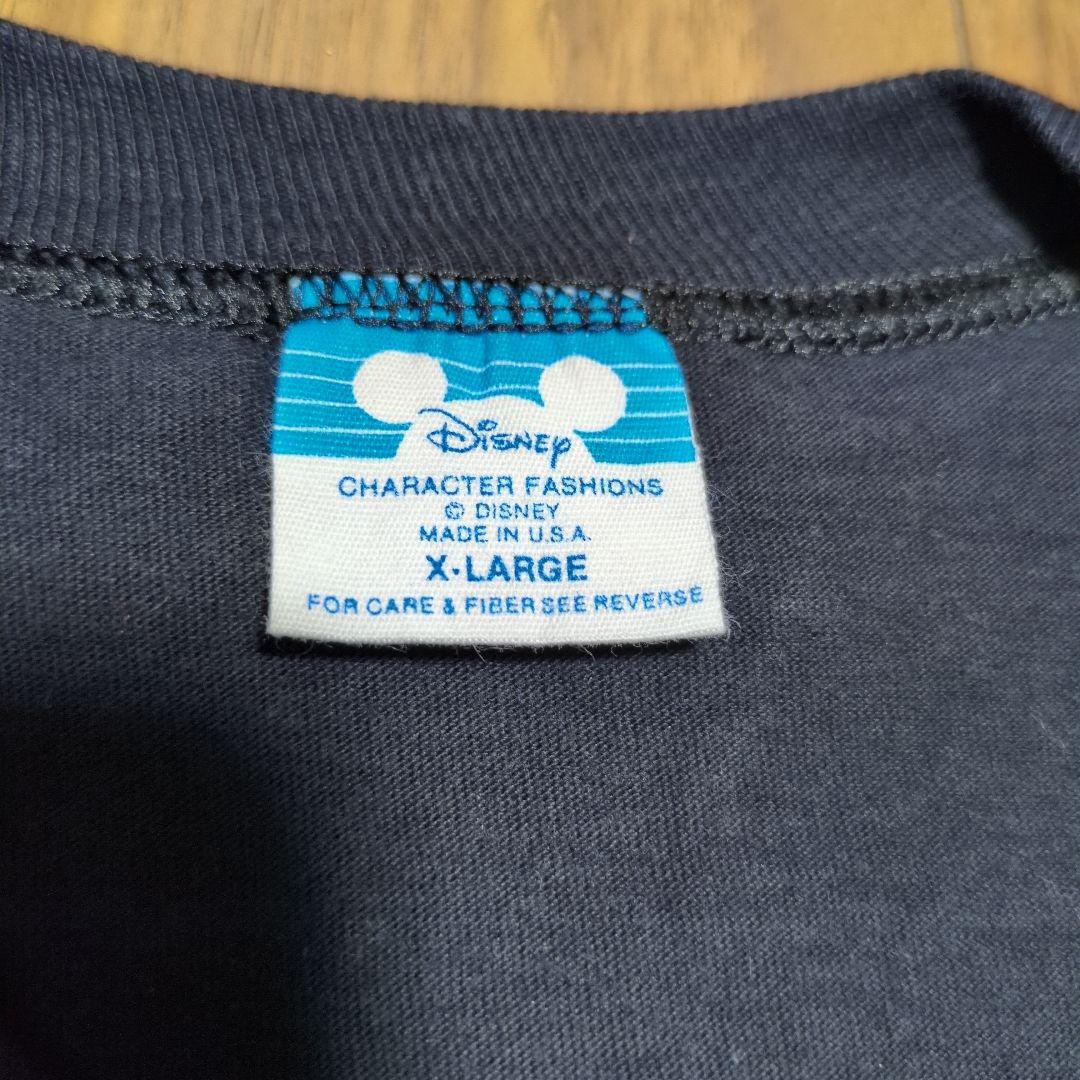 ビンテージ ミッキーマウス Tシャツ USA製 90s 袖シングル裾ダブル