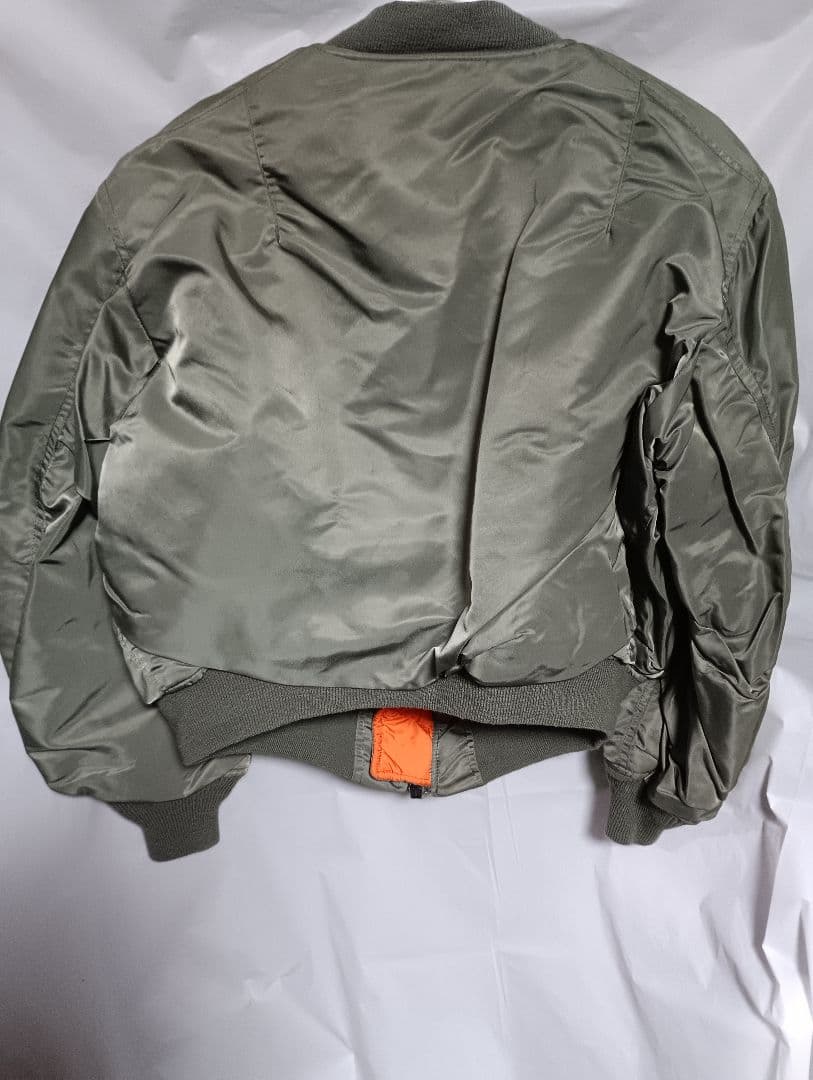 アメリカ軍MA-1フライトジャケットオリジナル&レプリカ2点 セットジャンク品