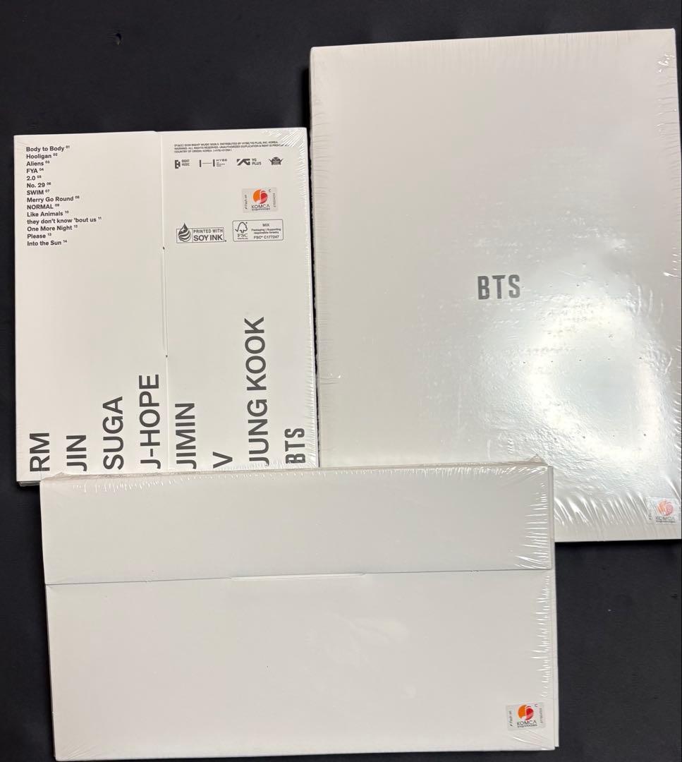BTS アルバム アリラン【3形態セット】　新品未開封　RM３枚　weverse