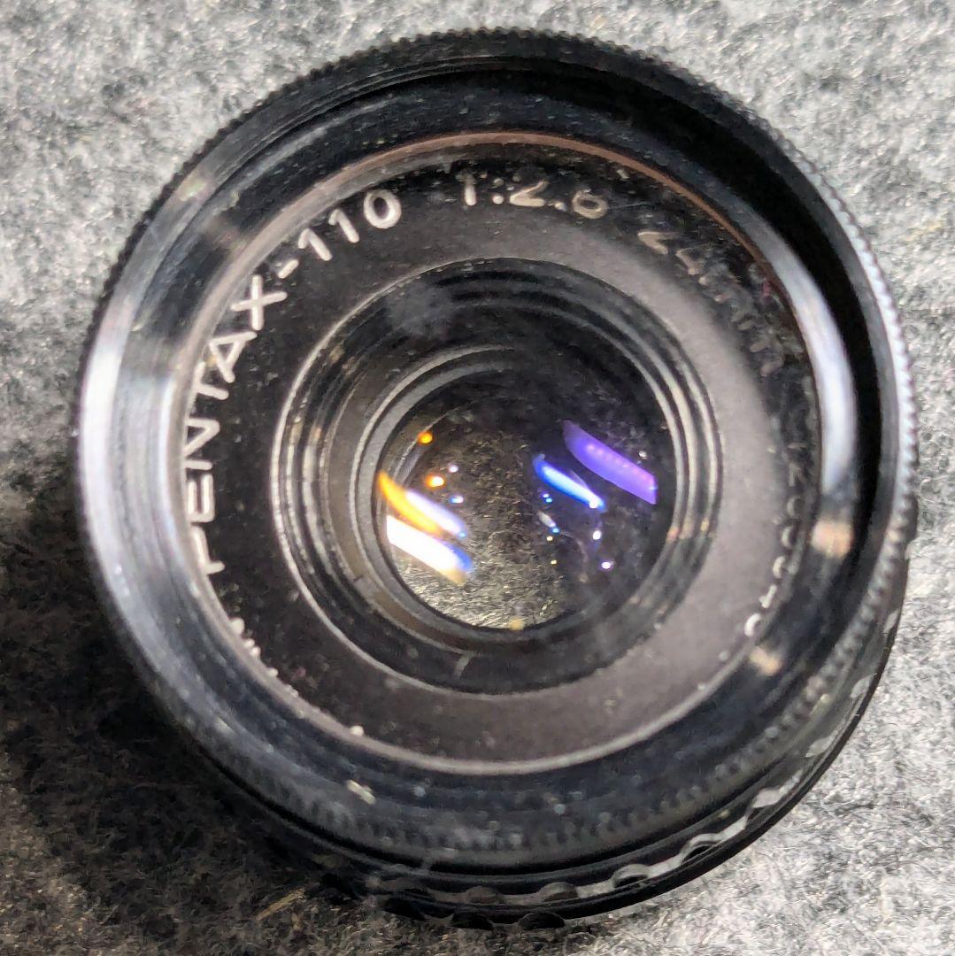d*2様 PENTAX auto110 動作確認済 レンズ複数付 電池室金具外れ
