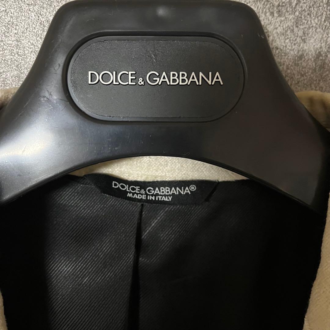 Dolce & Gabbana ベルベット アンゴラ混 テーラードジャケット