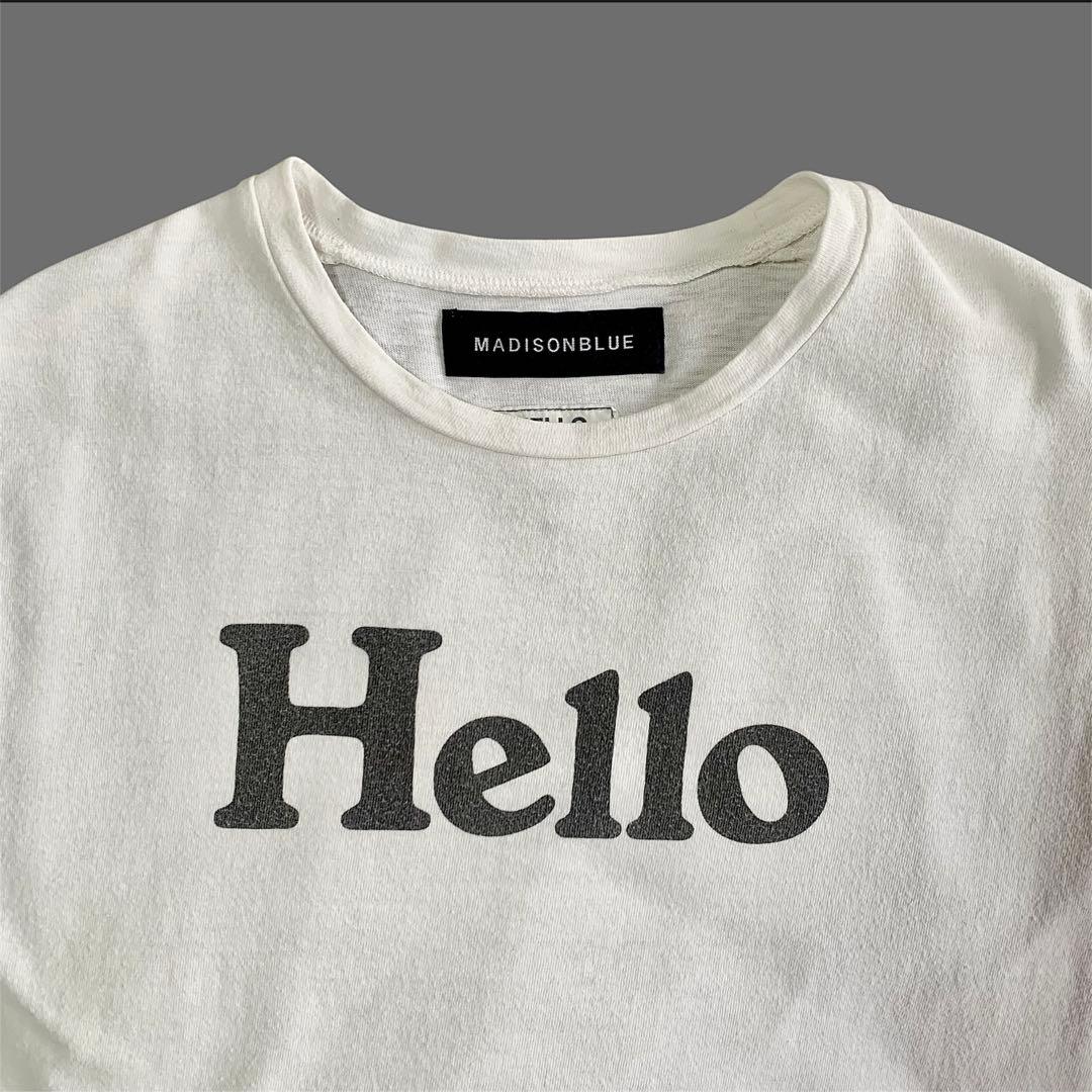 トップス MADISON BLUE 01 HELLO TEE