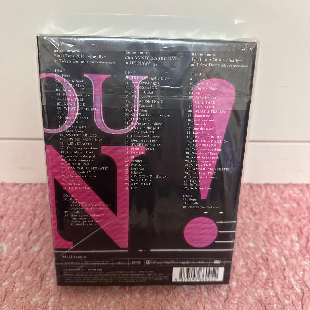 新品！安室奈美恵 初回限定盤 東京ドーム DVD 5枚組