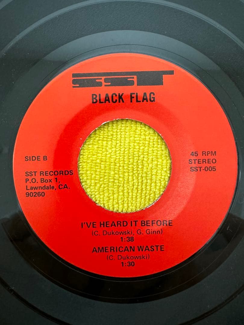 BLACK FLAG レコード