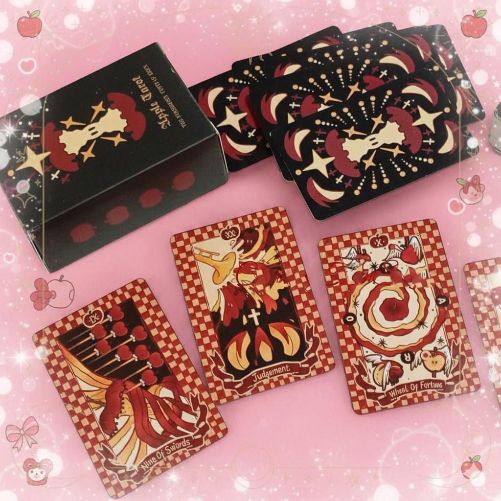 【正規品タロットカード】超レア✨クラファン完売品✨可愛いリンゴのデッキ／ミニ版
