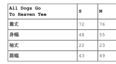 All Dogs Go To Heaven Tee (M) カモ柄