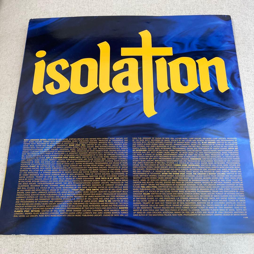 人気青盤 KALI UCHIS / Isolation LP ネオソウル R&B