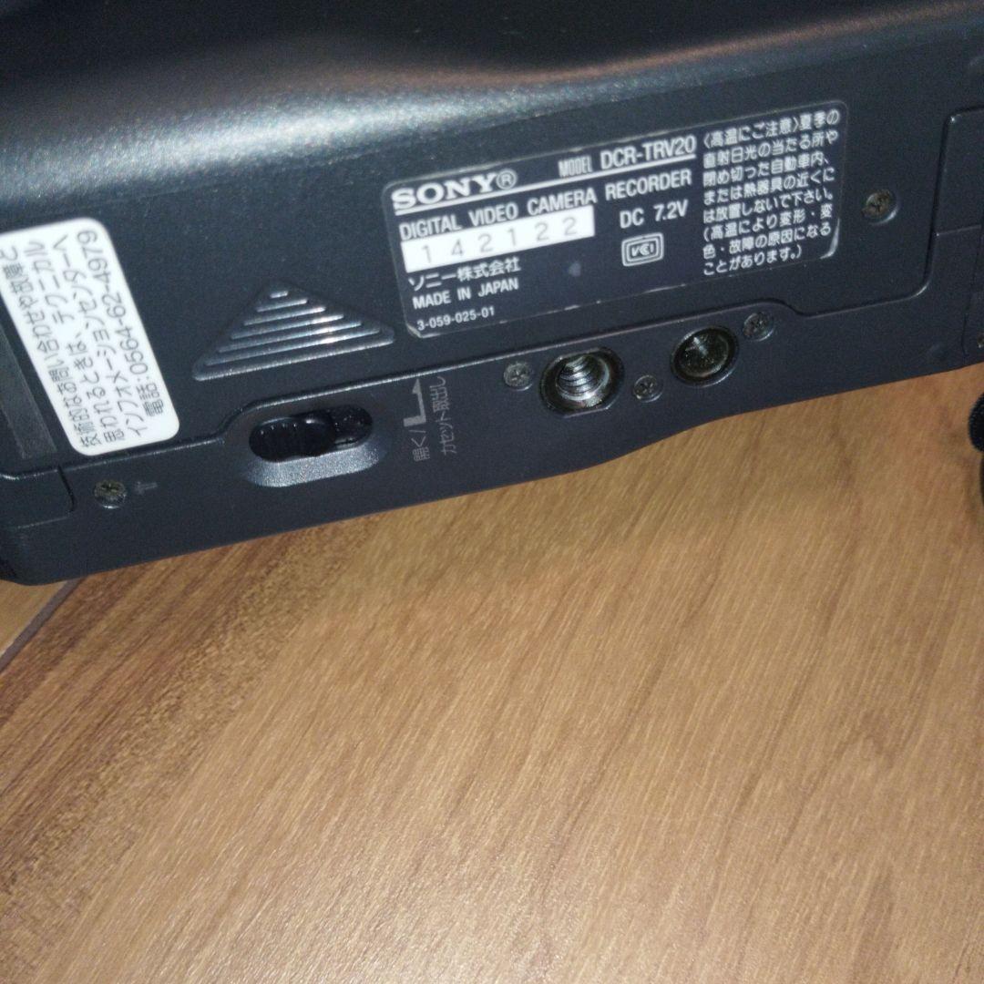 Mini DV　ソニーデジタルビデオカメラ　SONY DCR-TRV20