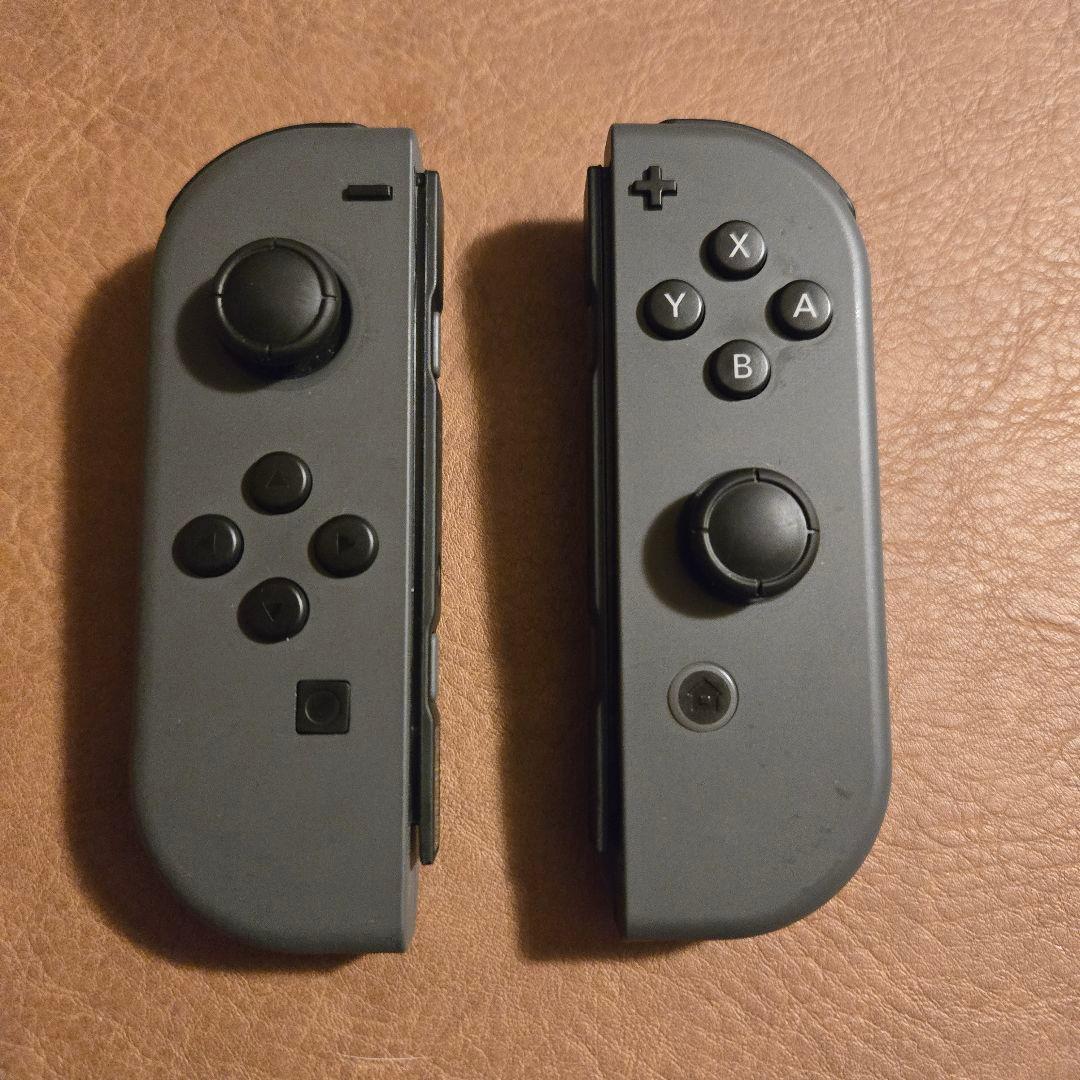 【動作確認済み】Nintendo Switch 本体 グレー　純正付属品有り