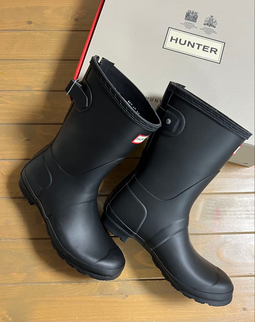 靴 HUNTER WOMENS ORIGINAL BACK ADJ SHORT 24