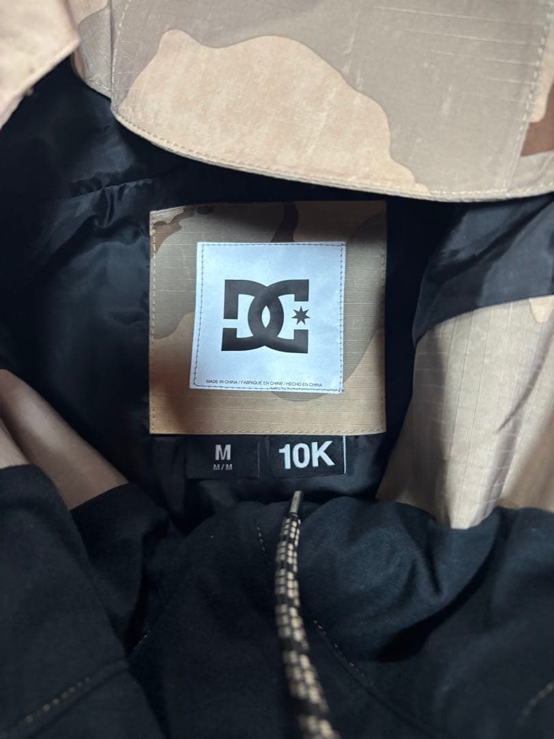 DC スノージャケット　Ｍsize スノーボード、スキー