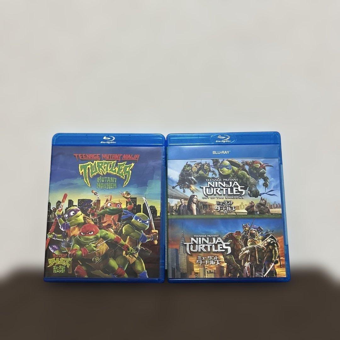 ニンジャタートルズ　switch &Blu-ray2本