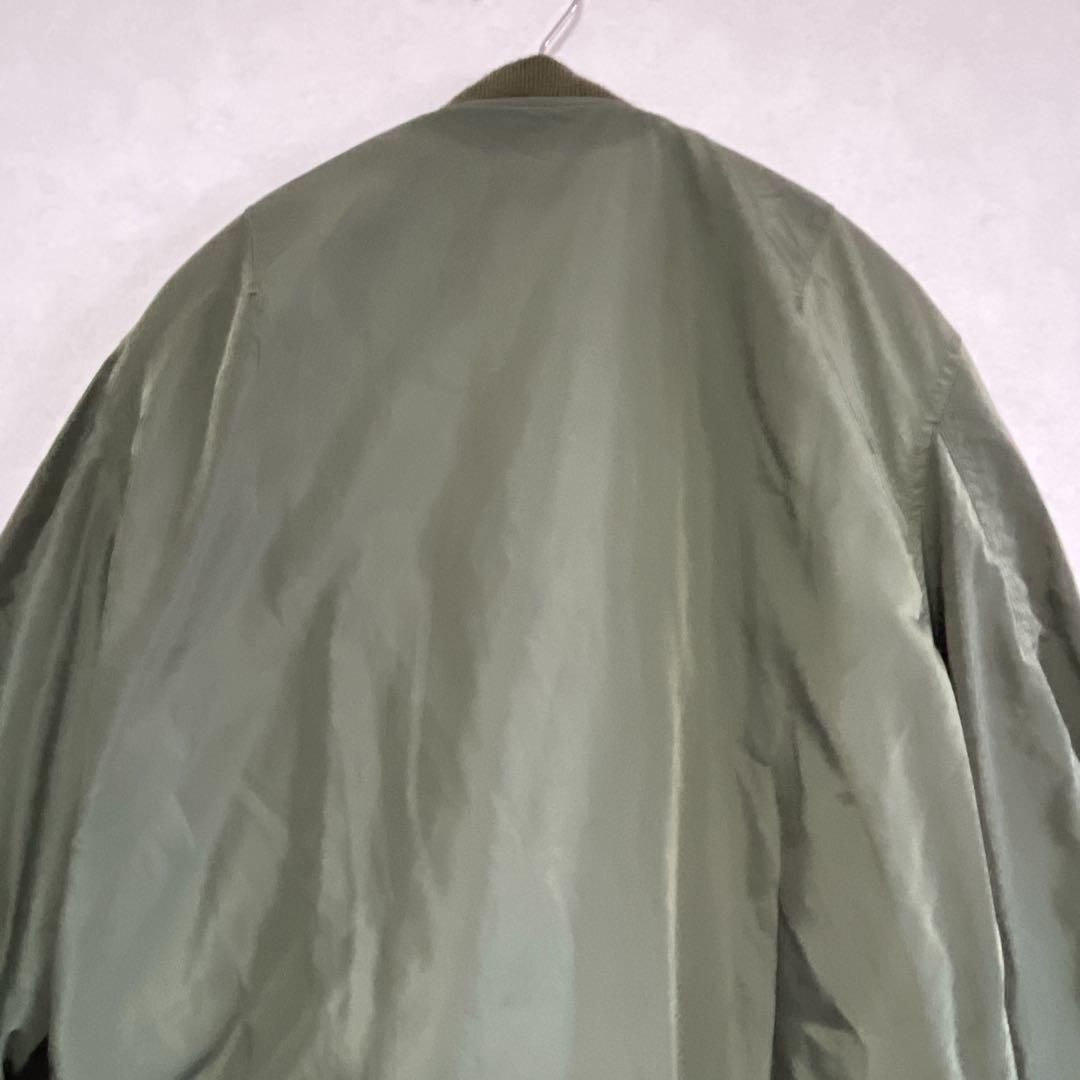 アルファインダストリーズ　M 極美品　フライトジャケット　MA-1 薄手