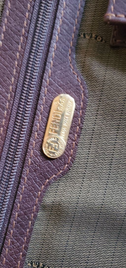 FENDI レザー　ボストンバッグ